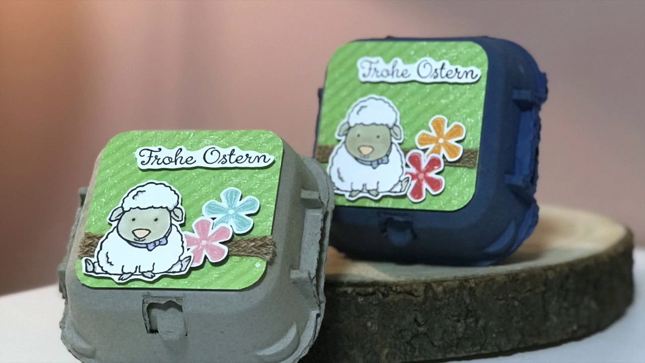 Mini Eierkarton | Geschenke verzieren | Osterschatz | mit Produkten von Stampin' Up!