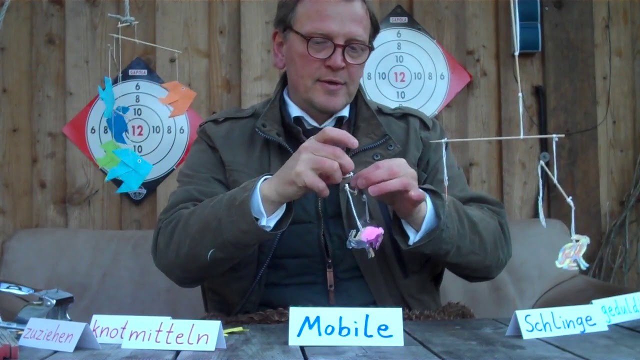 Mobile Aufhängung Knoten Grundschule