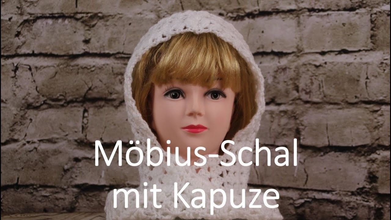 Möbius-Schal mit Kapuze