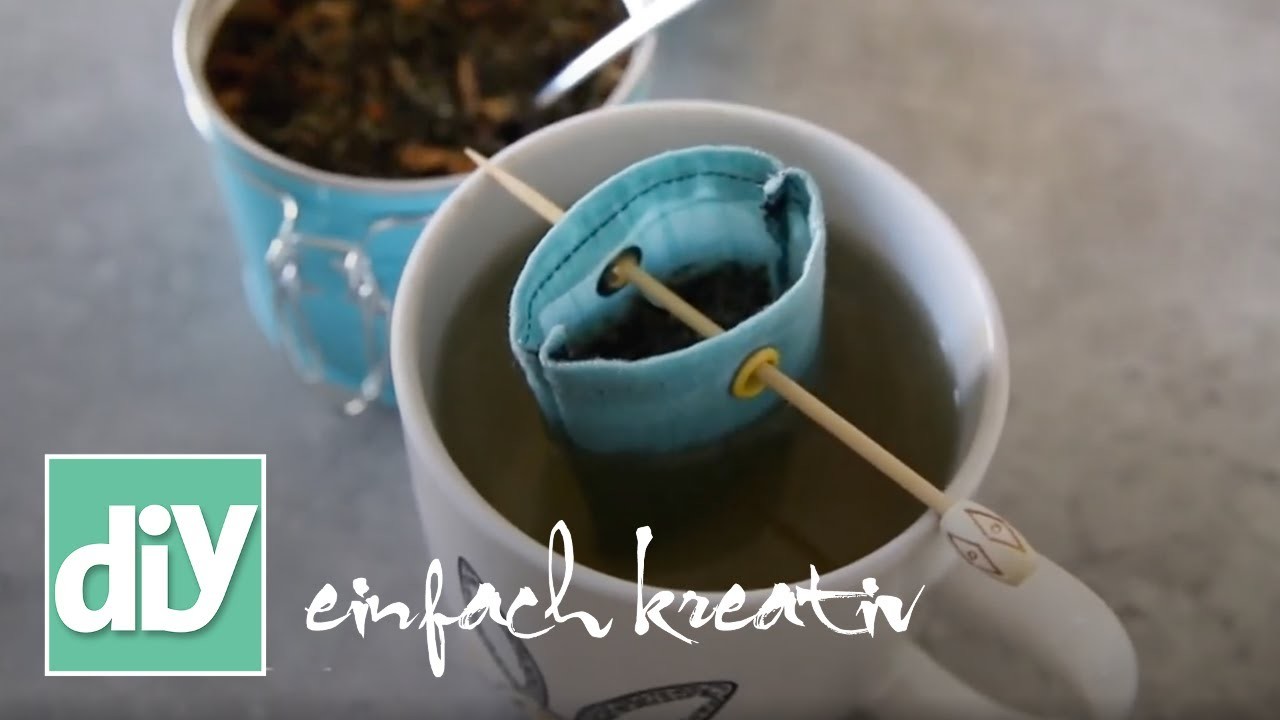 Nachhaltige Teebeutel aus Baumwolle | DIY einfach kreativ