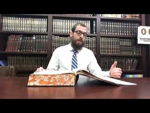 Rabbiner Shmuel Havlin | Online Shiur am 22.03.2020