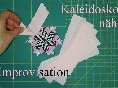 Sitzkissen aus Kittelschürze nähen - Patchwork