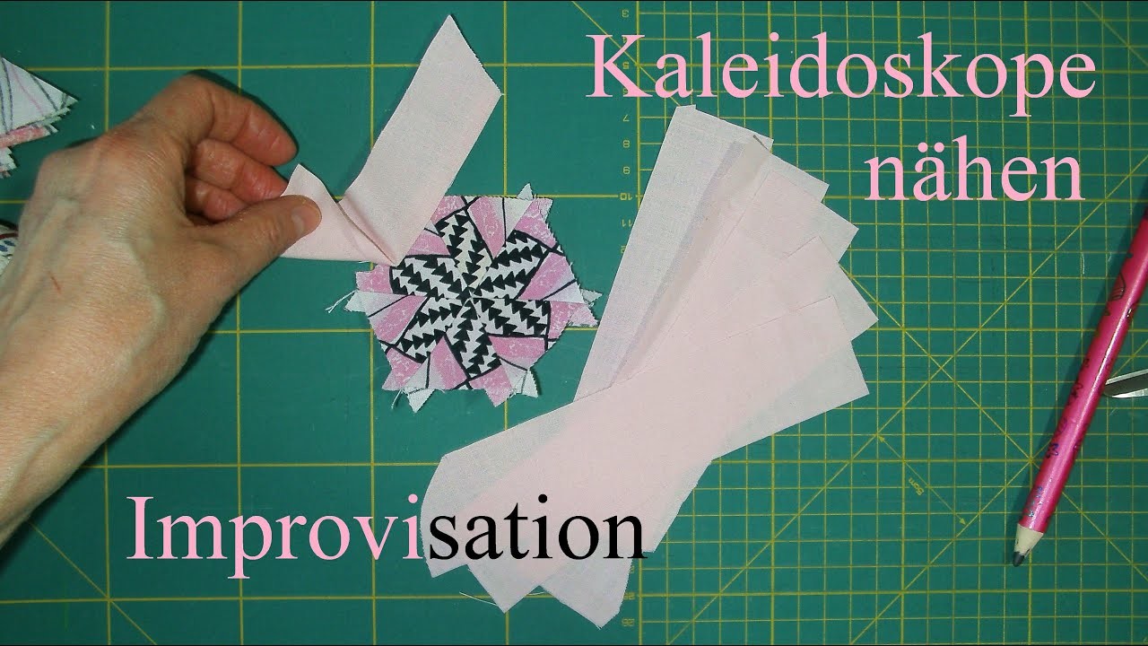 Sitzkissen aus Kittelschürze nähen - Patchwork