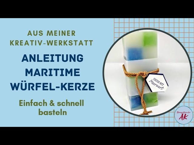 Basteln mit Eiswürfelbehälter? Deko Idee - Raffinierte Kerze selber machen - ???????????????????????????????????? DIY