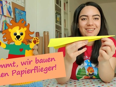 Den besten Papierflieger basteln leicht gemacht - Ab 4 Jahren