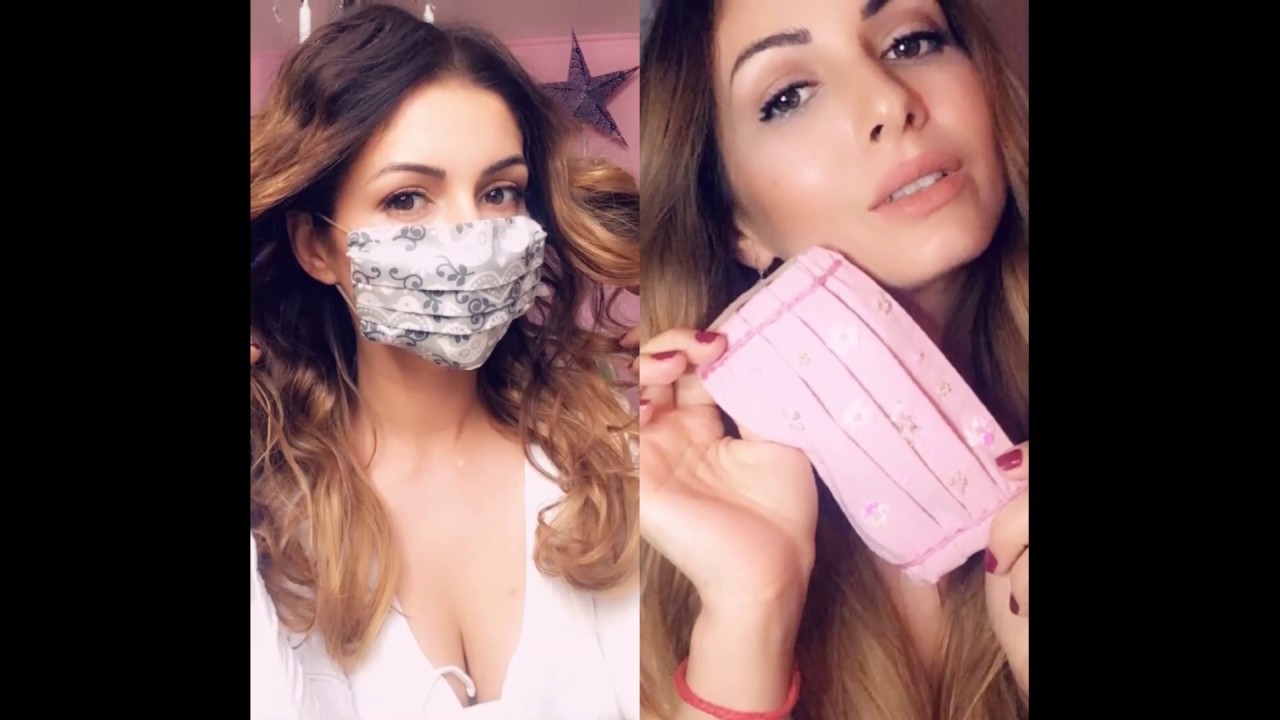 DIY - Atemschutzmaske selber nähen. 2 Varianten: Mundschutz ohne Nähmaschine nähen und mit. 