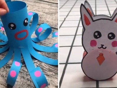 Einfach & Coole kreative bastel tricks für Kinder. Einfache Tutorial DIY Funny Crafts for Kids