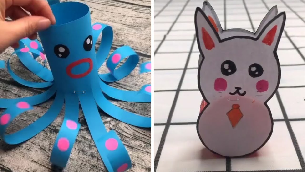 Einfach & Coole kreative bastel tricks für Kinder. Einfache Tutorial DIY Funny Crafts for Kids