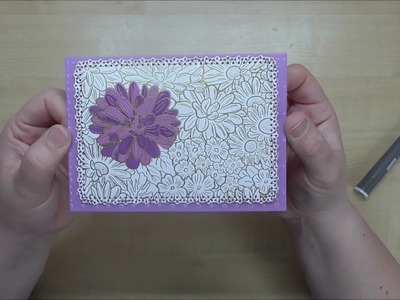 Florale Karte gebastelt mit Stampin´up!