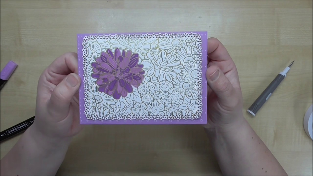 Florale Karte gebastelt mit Stampin´up!