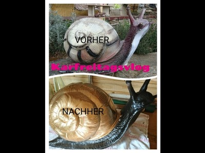 [Karfreitagsvlog] Viel Garten, Upcycling Gartendeko, Schlangenalarm und viel Gequatsche :)