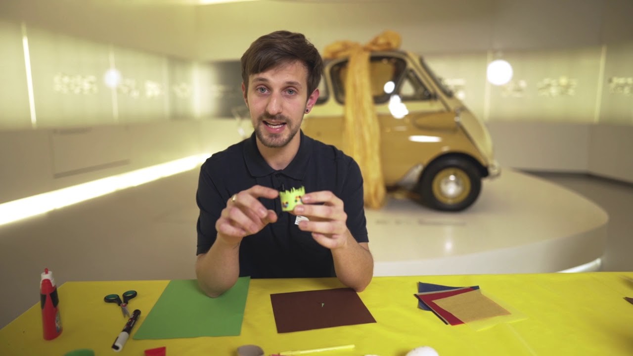Online-Basteln mit dem BMW Group Junior Programm: Fröhliche Osterbasteleien.