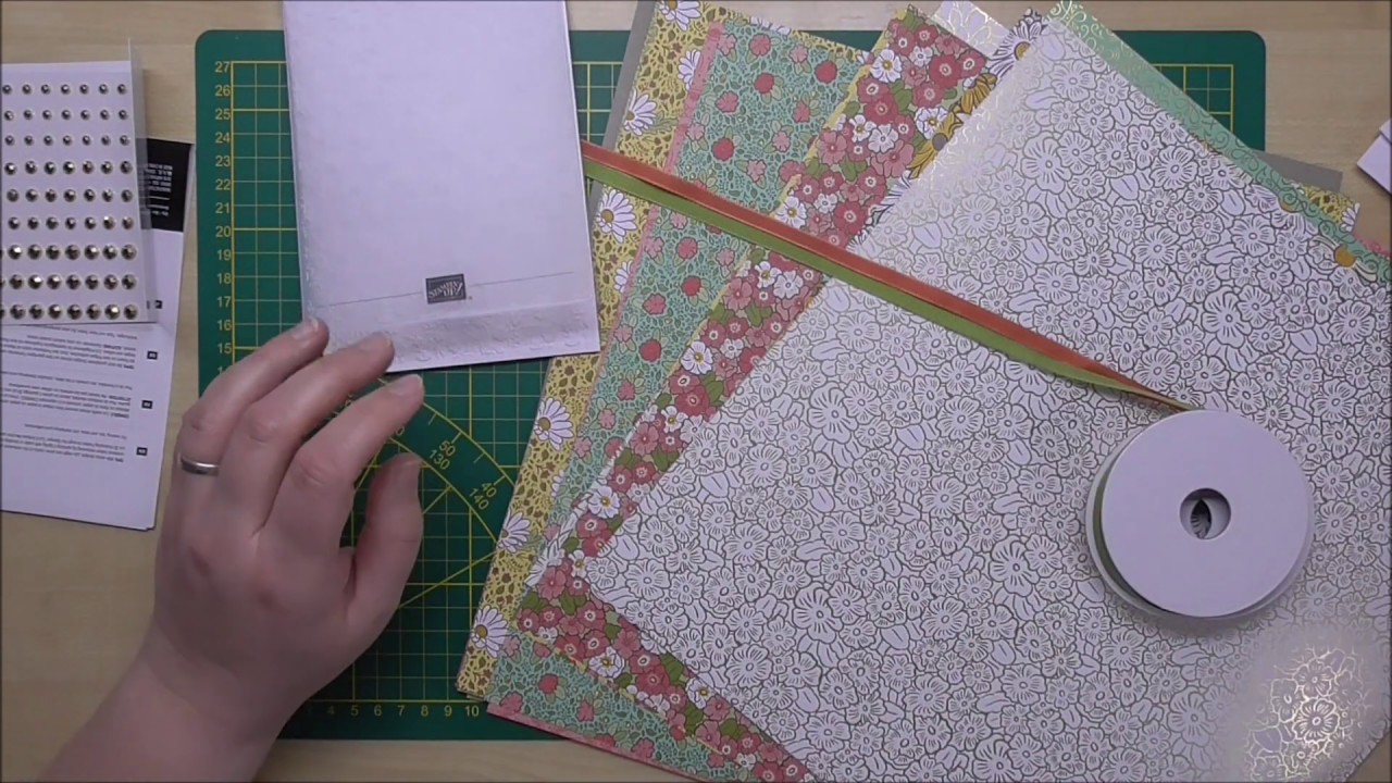 Stampin´up neue Produktreihe "schöner Garten"