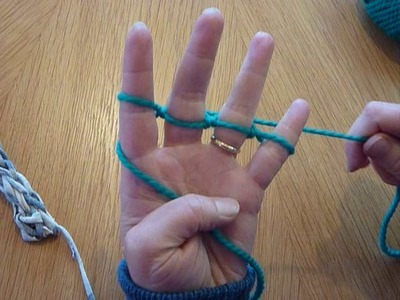 Strick-Schule: Fingerstricken für Rechtshänder