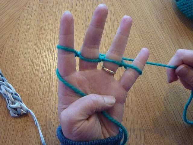 Strick-Schule: Fingerstricken für Rechtshänder