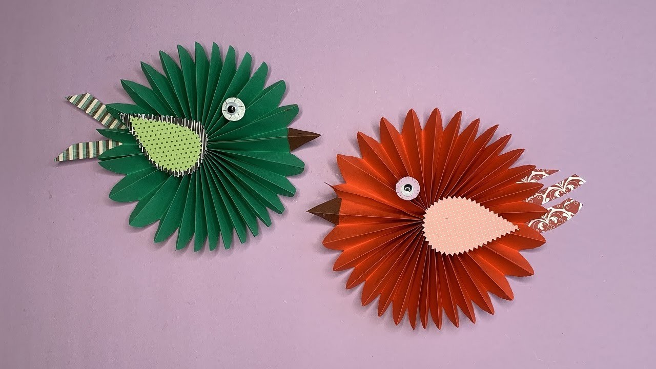 Süße Vögelchen selber basteln | DIY Frühlingsdeko | Basteln mit Kindern