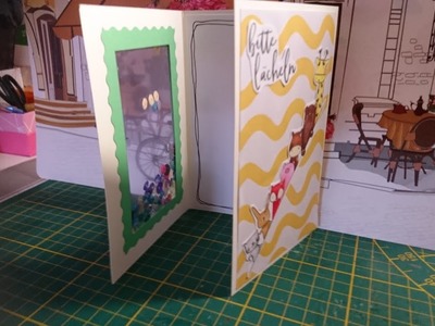 Wir basteln (mal wieder) eine schüttelkarte