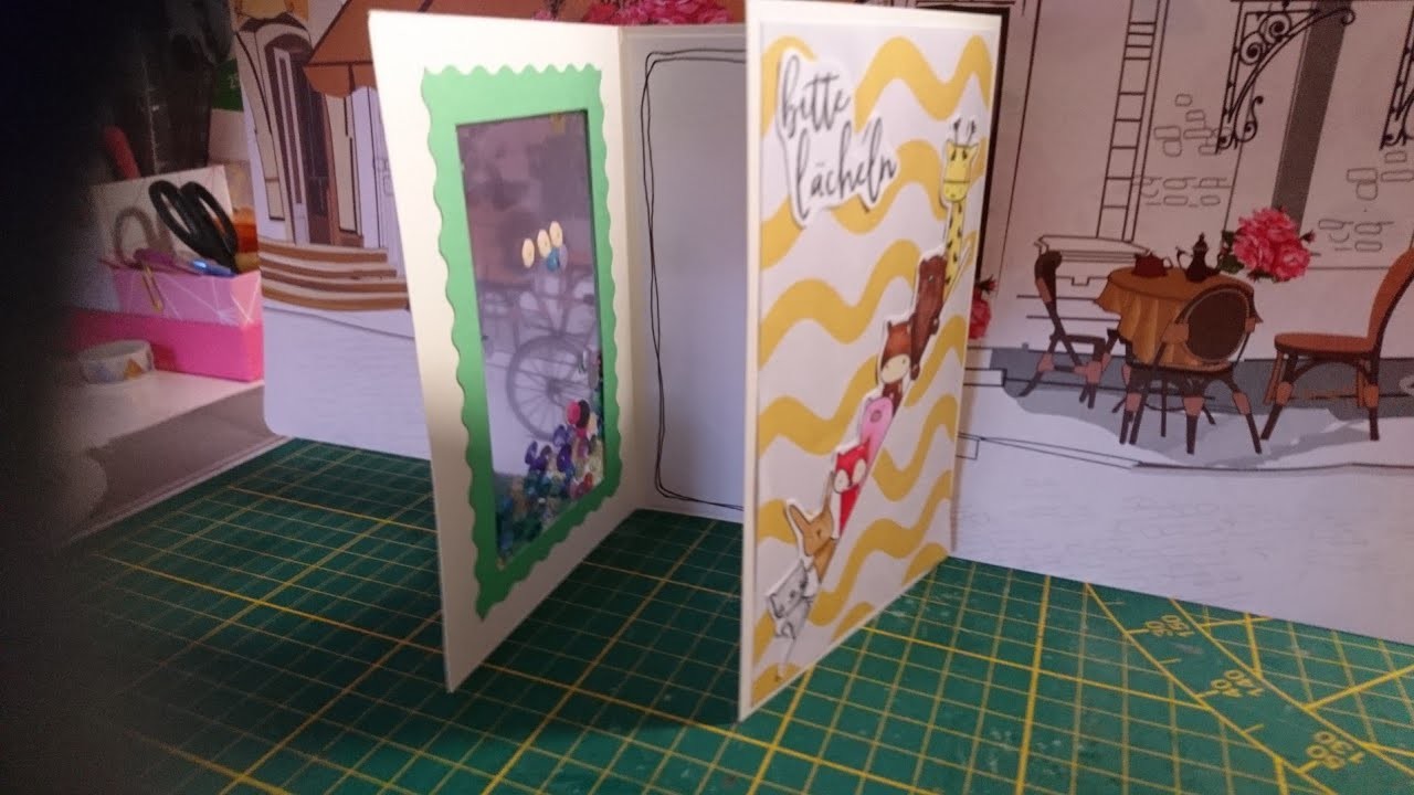 Wir basteln (mal wieder) eine schüttelkarte