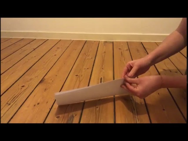 Wir bleiben zu Hause Kindergarten Video 24 Papierflieger - Anleitung