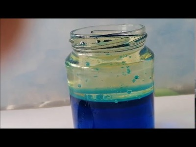 Wir bleiben zu Hause Kindergarten Video 42 Experiment. Kreativangebot: Lavaglas