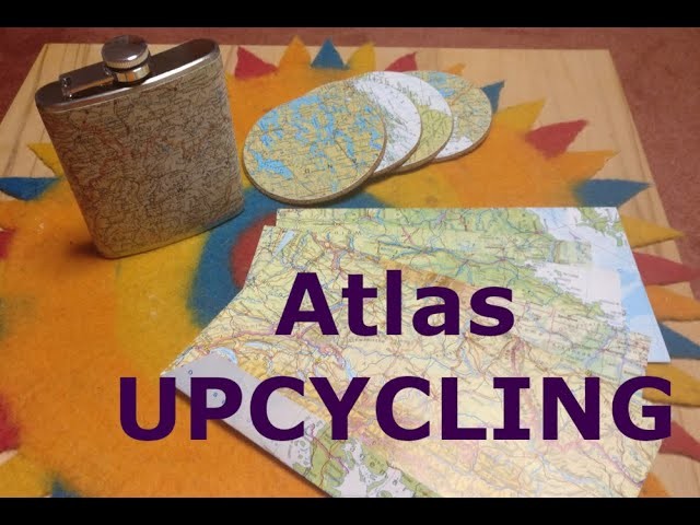 Atlas UPCYCLING - 3 Ideen zum Selbermachen