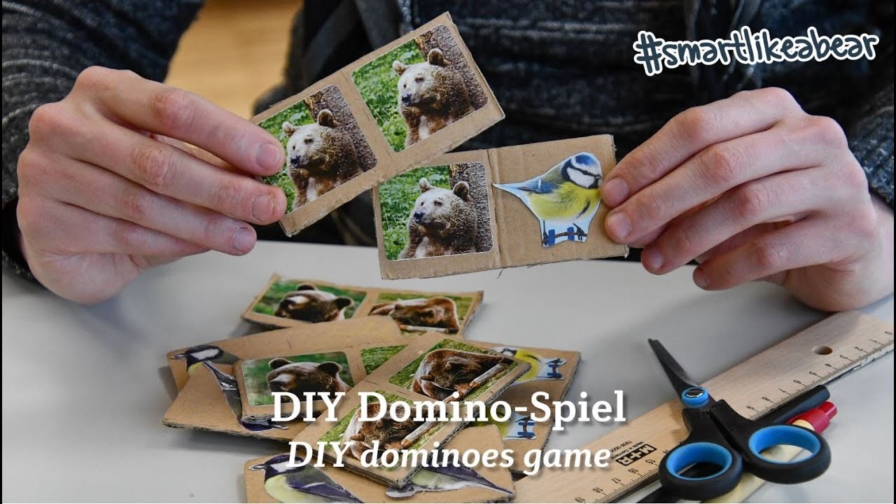 DIY Domino-Spiel | DIY Dominoes game - BÄRENWALD Müritz