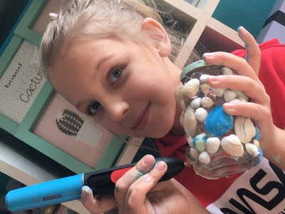 DIY mit Muscheln gegen langweile ❤️