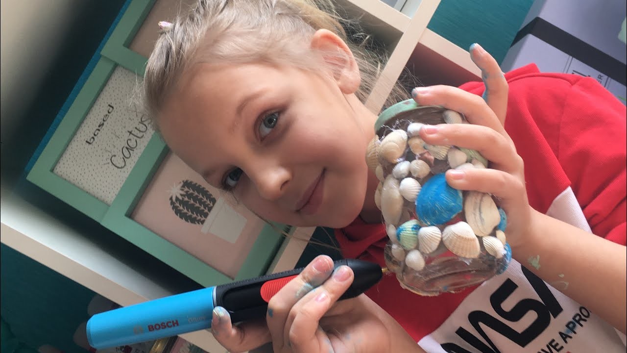 DIY mit Muscheln gegen langweile ❤️