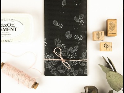 DIY Stamping Tutorial - Wrapping Paper