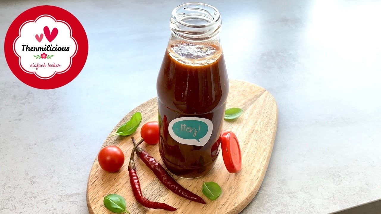 Scharfe BBQ Grillsauce | Barbecue Sauce | Thermomix® TM5.TM6 | Thermilicious