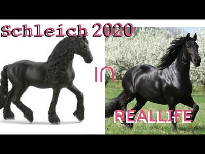 SCHLEICH 2020 in REALLIFE!(alles!).Schleich Tiere  vs reallife