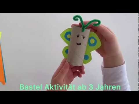 Schmetterlinge (Bastelaktivität ab 3 Jahren )