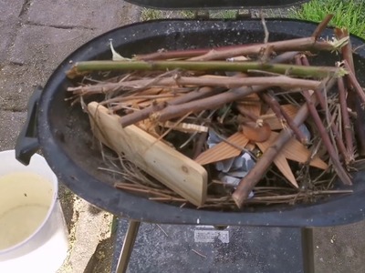 Wie mache ich einen Grill an? Sowie die Ankündigung fürs nächste interaktive Kochen.