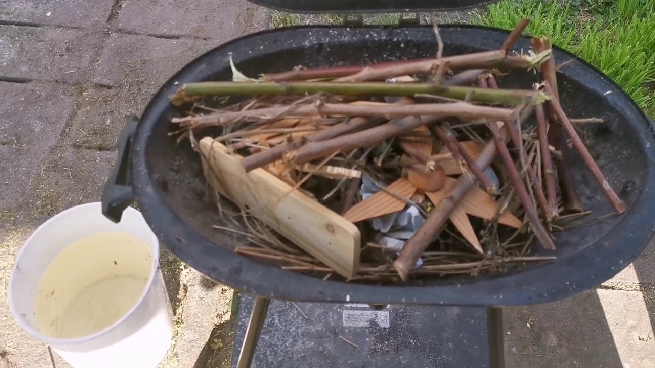 Wie mache ich einen Grill an? Sowie die Ankündigung fürs nächste interaktive Kochen.