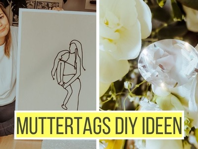 3 DIY Muttertags-Geschenkideen - Muttertagsgeschenk & Muttertagskarte selber machen
