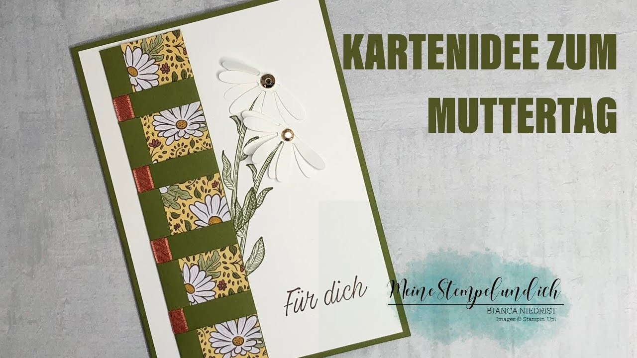 Anleitung Kartenidee zum Muttertag