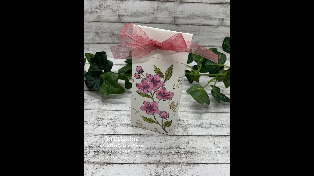 DIY Geschenktüte ohne Stanz- und Falzbrett