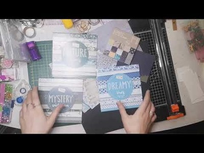 DIY Minialbum Berge - watch me craft