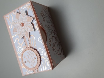 DIY #StampinUp. Box. Geschenkverpackung