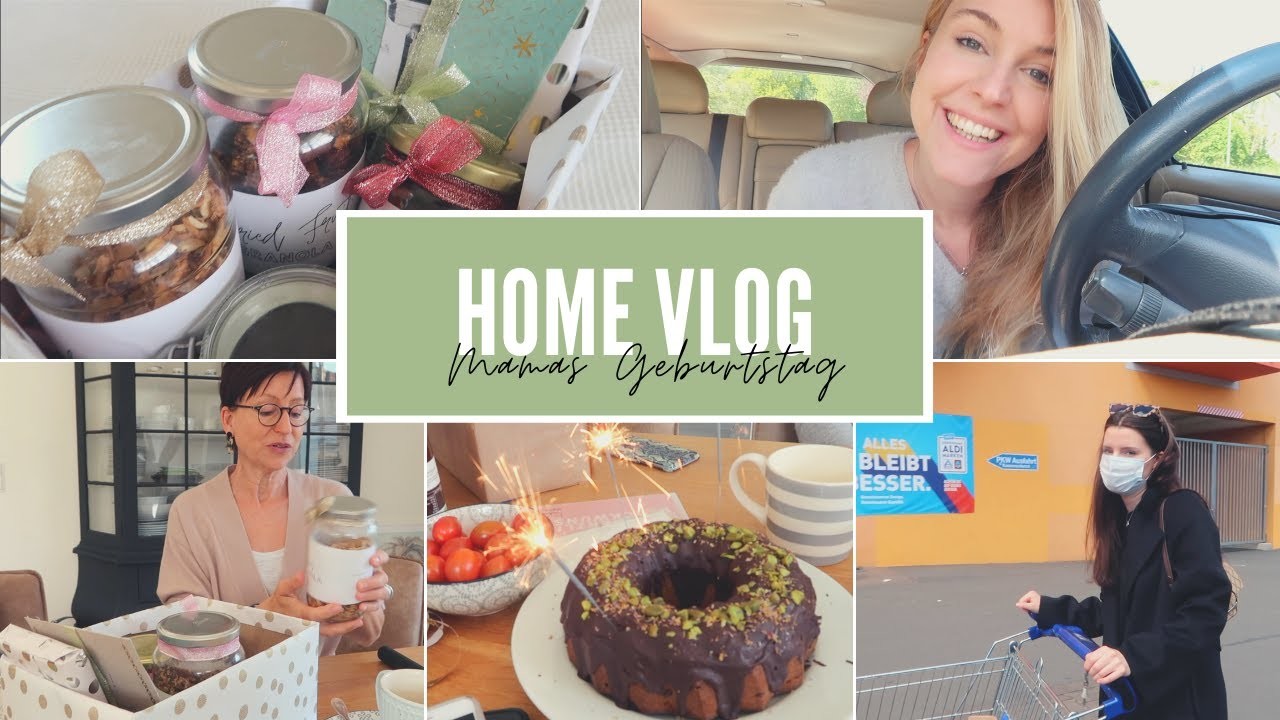 MAMAS GEBURTSTAG, DIY GESCHENKE & PODCASTIDEE | Home Vlog | Charlotte K.