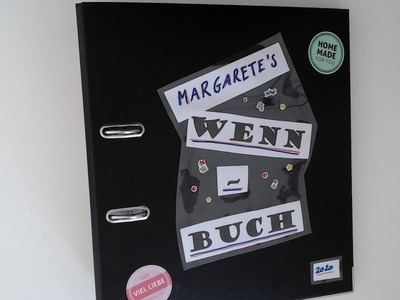 Muttertagsgeschenk selbst machen - Wenn-Buch DIY - last-minute-Geschenke