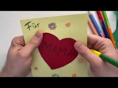 Muttertagskarte basteln
