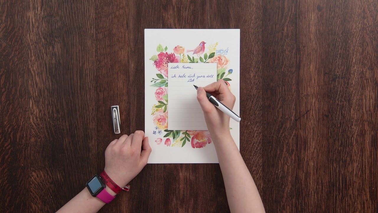 Schreib einen Brief zum Muttertag