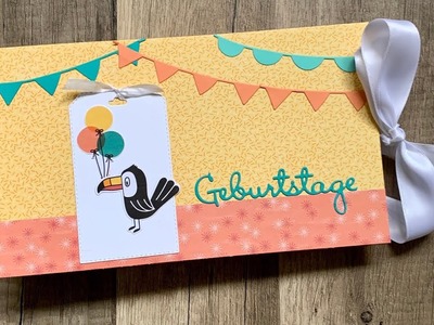Tutorial: Bonanza Buddies Geburtstagskarten Organizer. Stampin' Up!