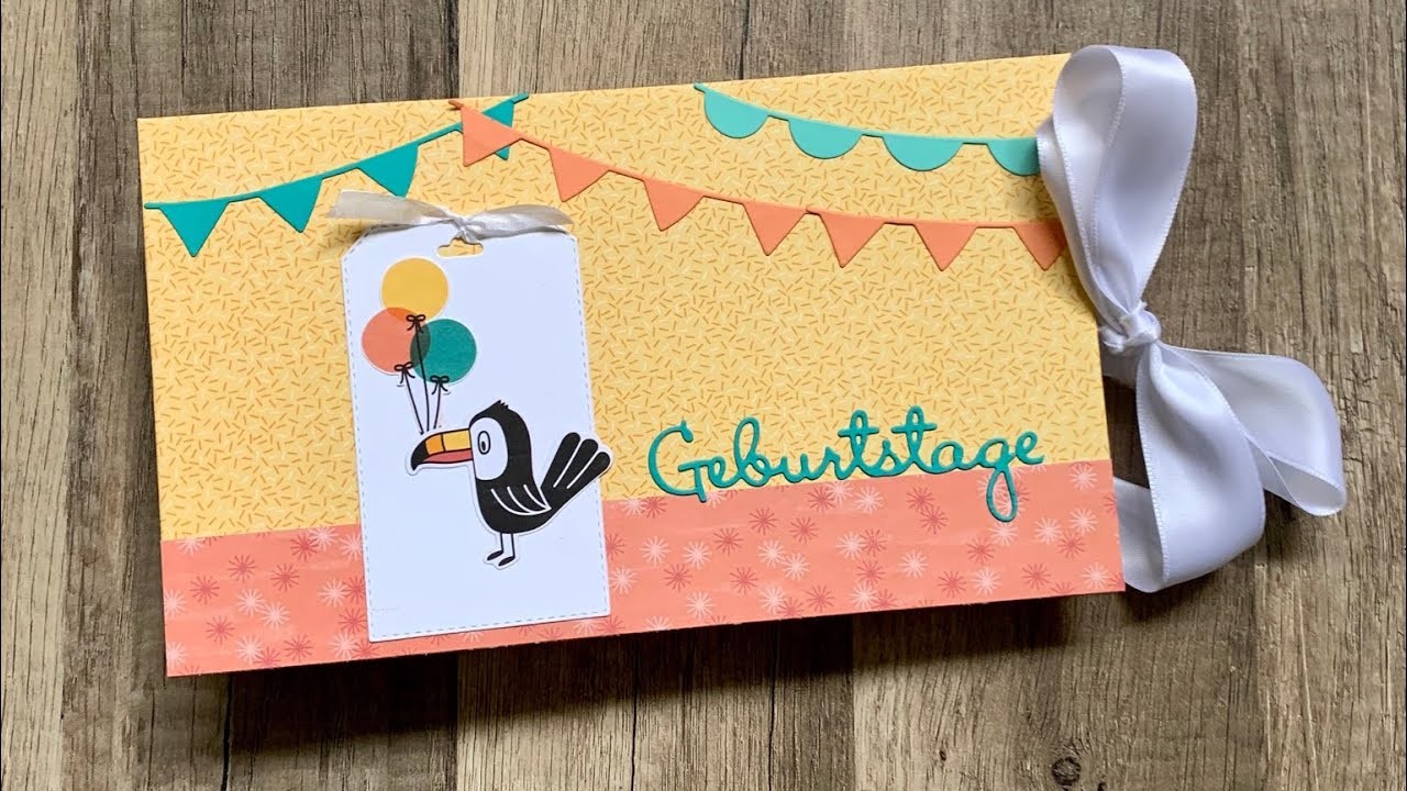 Tutorial: Bonanza Buddies Geburtstagskarten Organizer. Stampin' Up!
