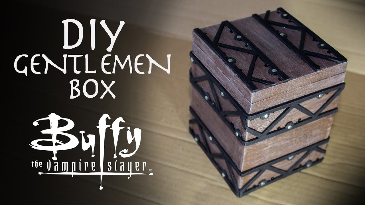 BUFFY THE VAMPIRE SLAYER "HUSH" BOX TUTORIAL