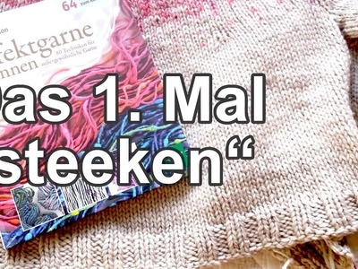 Das 1. Mal "steeken" | Strickpodcast 60
