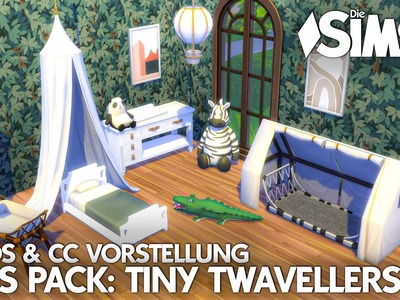 Die Sims 4 Kinderzimmer CC Pack - So süß gemacht! Tiny Twavellers mit Objekten als Download