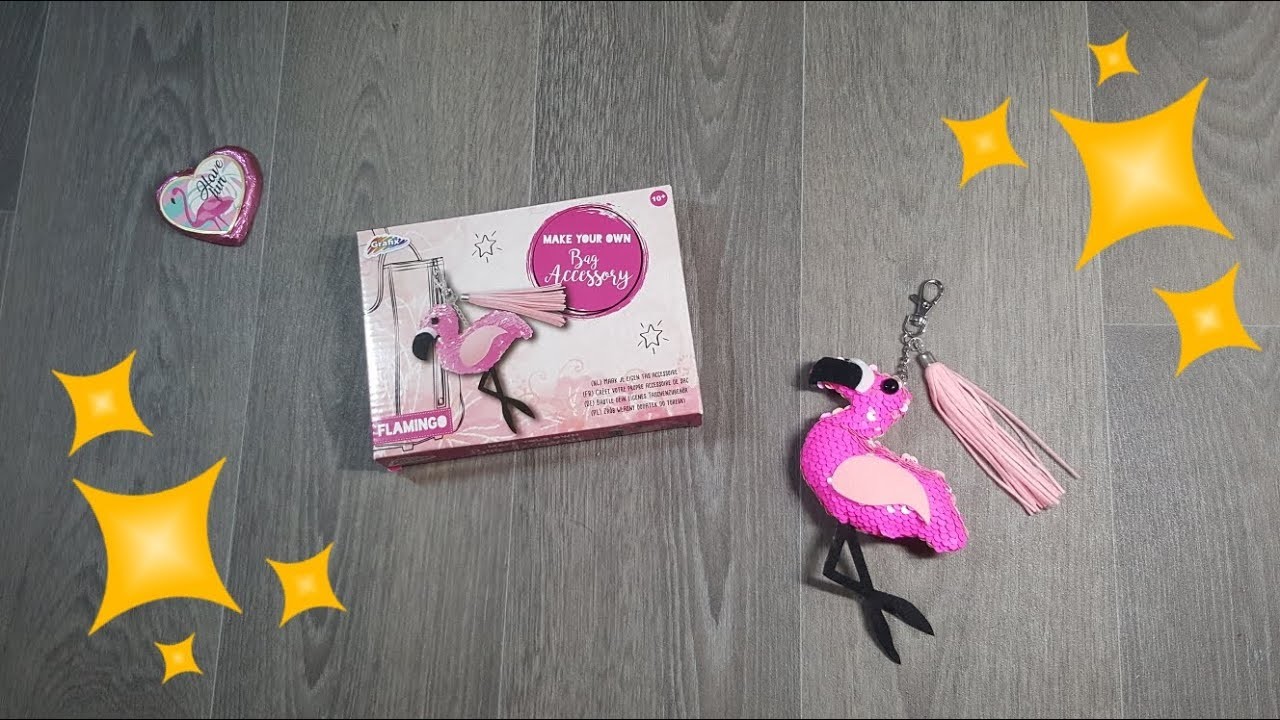 DIY Watch me Craft Tutorial ???? Bastelset vom ACTION ???? Taschenbaumler Flamingo