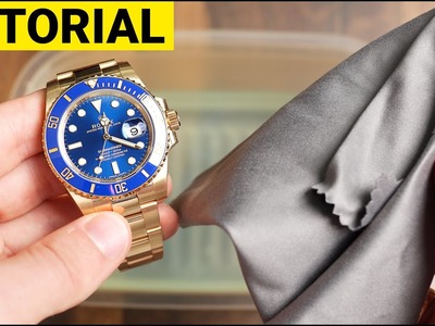 Eine Uhr richtig saubermachen | Luxus-Uhren Reinigung Tutorial